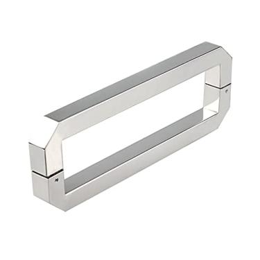 Imagem de Maçaneta de porta de chuveiro maçaneta de porta de vidro, porta de correr simples, móveis de chuveiro para casa de banho doméstica, acessórios de hardware para porta de vidro (tamanho: 400 mm) ()