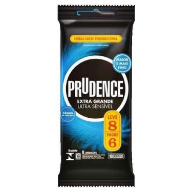 Imagem de Preservativo Prudence Extra Grande Ultra Sensível 56mm L8P6