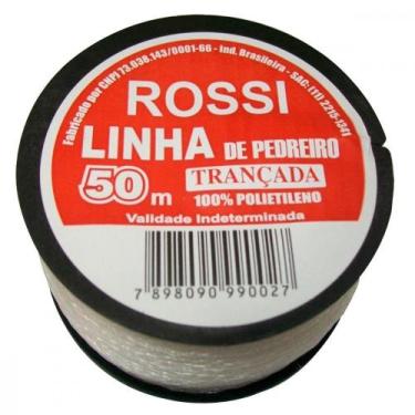 Imagem de Linha Pedreiro Trancada Rossi 50M - Kit C/12 - Unifio