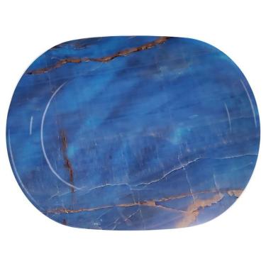 Imagem de Travessa Cerâmica Alleanza 34cm - Branca - Resistente