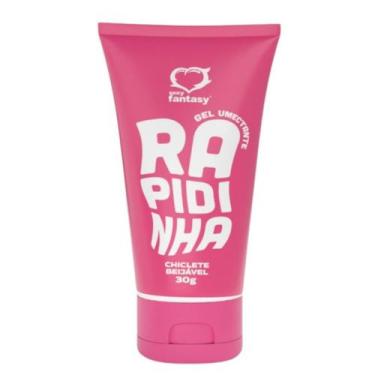 Imagem de KIT Lubrificante Íntimo Beijável Rapidinha 30g Sexy Fantasy, Chiclete