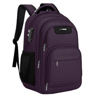 Imagem de Mochila Notebook Escolar Masculina Feminina Antifurto Com Saída USB Pr