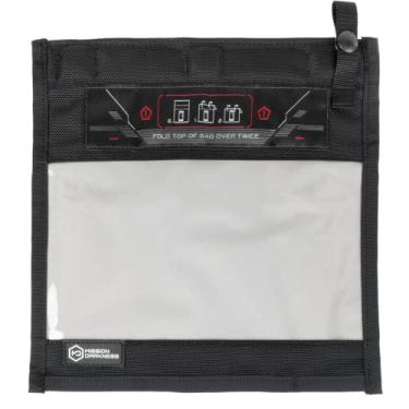 Imagem de Mission Darkness NeoLok Window Faraday Bag for Phones (+ Fecho magnético seguro e janela transparente) // Proteção de dispositivo para aplicação da lei e militar, segurança de dados, anti-hacking e