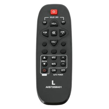 Imagem de VINABTY Novo AKB73598401 Controle remoto substituído, compatível com LG Sound Bar Soundbar NB2020A NB2022A NB2030A AKB73598403 Sistema de áudio de barra de som