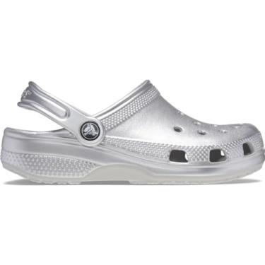 Imagem de Sandália crocs classic metallic cg t silver metallic - 27