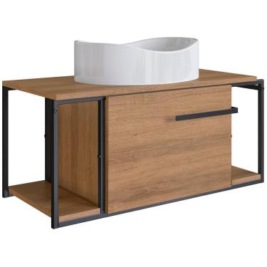 Imagem de Gabinete Susp E Cuba Marmore Sintetico P1019x941012 Mell Branco Pp Mell Branco