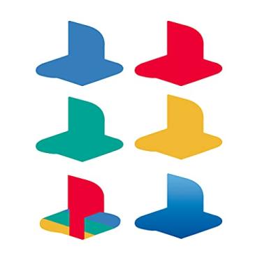 Imagem de Glistco Adesivo retrô - Decalque de vinil brilhante compatível com PS5 Slim / PS5 Pro (pacote com 6)