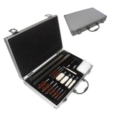 Imagem de Kit De Limpeza Armas Universal Todos Calibres Armamento Ferramentas Maleta Pistolas Revolveres