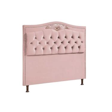 Imagem de Cabeceira Cama Box Queen 1,60 Luxor Rose Shop Das Cabeceiras Rose