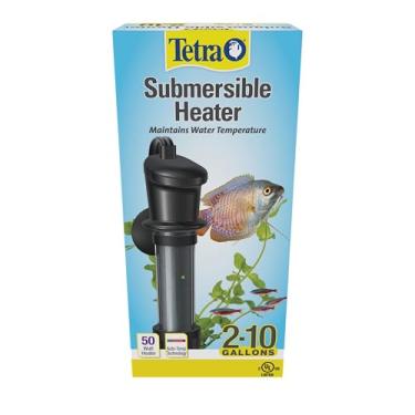 Imagem de Tetra Aquecedor submersível de aquário HT com termostato eletrônico, 50 watts, 2 a 10 galões
