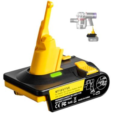 Imagem de SIDEFACE Adaptador De Bateria Para Dyson V7 V8, Conversor Makita 18V Substituição Energia, Aspirador Pó Fit Series, Fácil Instalação Com Design Exclusivo Fivela