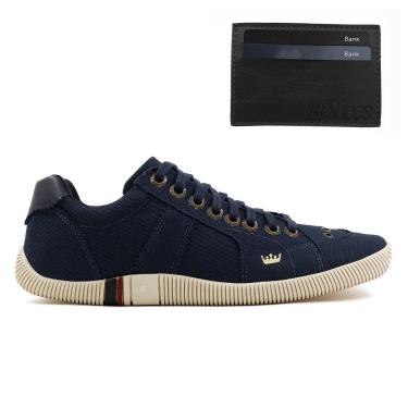 Imagem de Tênis Osklen Riva Lona Lisa + Porta Cartão-Masculino