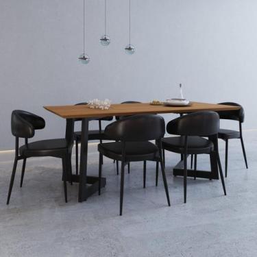 Imagem de Conjunto para Cozinha com 6 Cadeiras Toronto - Metalig