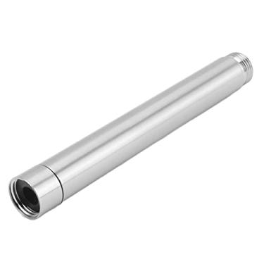 Imagem de aqxreight Tubo de Extensão do Chuveiro Extender de Chuveiro de Aço Inoxidável para o Banheiro de 6 Polegadas para a Extensão da Barra de Barra de de de de Barquinho de do de Aço (6 polegadas)