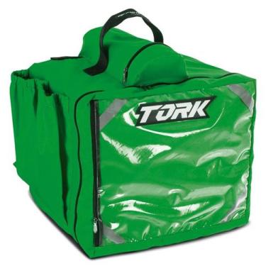 Imagem de Mochila Térmica Para Entregas Moto 45 Litros Isopor Pro Tork Entregado