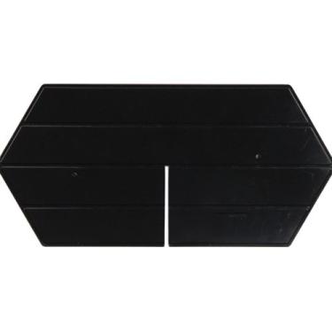 Imagem de Quantum Storage Systems LD1867 Divisor transversal para o cesto de picareta rápida QP1867, preto, pacote com 10