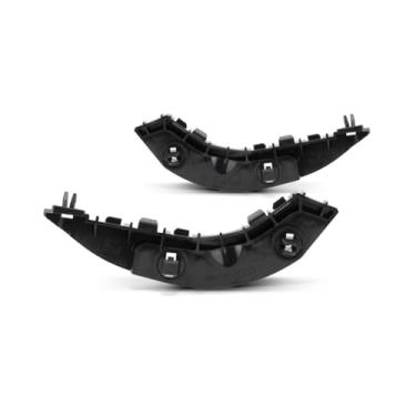 Imagem de Para Honda Civic Bumper Trim 2006 07 08 09 10 2011 Par/Conjunto Lado do Motorista e Passageiro | Frontal | Suporte | Plástico | Sedan | Preto | HO1042114 + HO1043114 | 71198SNAA02 + 71193SNAA02