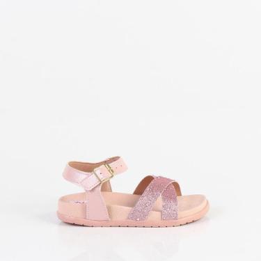 Imagem de Sandália Pekilili 99005 Cinza, Rose, Nude metalizado, 374, 25