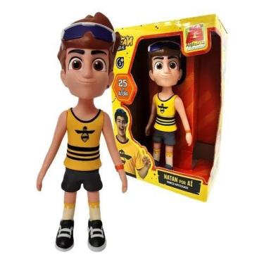 Imagem de Boneco Do Youtuber Natan Por Aí Articulado Em Vinil 25cm - Algazarra