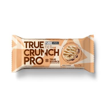 Imagem de True Crunch Pro Chocolate Branco com Amendoim 25g True Source