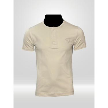 Imagem de CAMISETA HENLEY PALHA VICTOR VARRENS-Masculino