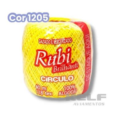 Imagem de Linha Rubi 5 - 1205 - Amarelo Claro - Circulo