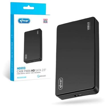 Imagem de Case Gaveta HD Externo 2,5" Sata USB 3.0 Slim – Adaptador para HD/SSD Notebook e PC, Alta Velocidade de Transferência, Plug & Play