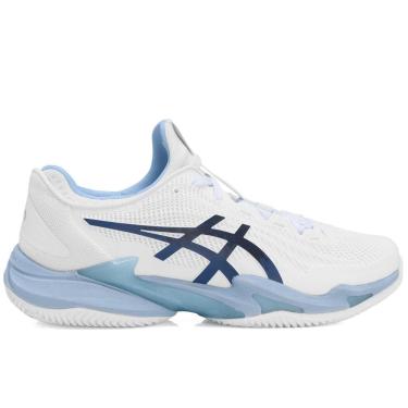 Imagem de Tênis Asics Court FF 3 Novak - Clay - Saibro - Branco e Azul