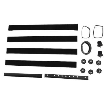 Imagem de Fockety Guitarra Pedal Board Effects Pedal Board Pedalboard Liga de Alumínio Pés de Silicone Antiderrapantes Leves Com Fita Adesiva para Guitarristas Performances Prática