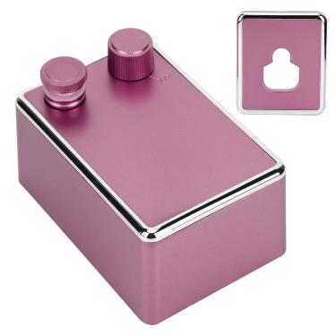 Imagem de Varal Montado na Parede, Corda de Lavanderia Retrátil de Rack de Aço Inoxidável para a Torre do Banheiro da Lavanderia (PINK)