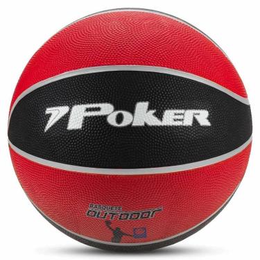 Imagem de Bola Poker de basquete Outdoor - Vermelho e preto-Unissex