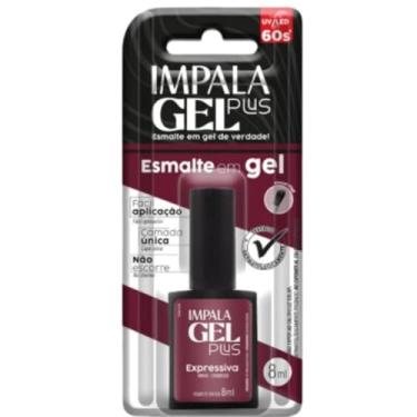 Imagem de ESMALTE GEL - IMPALA GEL PLUS - CREMOSO - EXPRESSIVA BLISTER