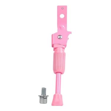Imagem de predolo Suporte de bicicleta para descanso de pé, suporte de ferro fundido resistente, lateral para pés, acessório de alto desempenho, peças de reposição, Pink 16 Inch