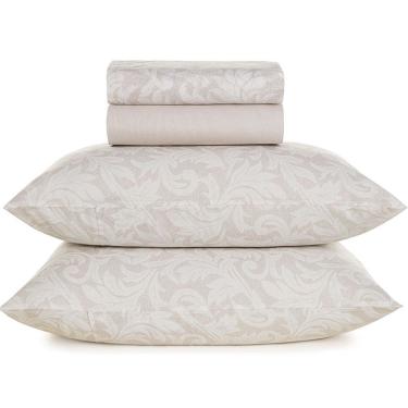 Imagem de Jogo de Cama Casal Karsten 100% Algodão Percal 160 Fios