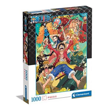 Imagem de Clementoni - 39726 Quebra-Cabeça Anime One Piece Jigsaw 1000 Peças, Para Adultos