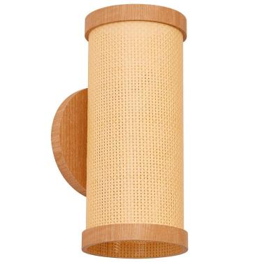 Imagem de Arandela Muller Straw Duo Palha Natural G9 Led 2512NA