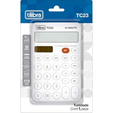 Imagem de Tilibra - Calculadora de Mesa 12 Dígitos TC23 Branca