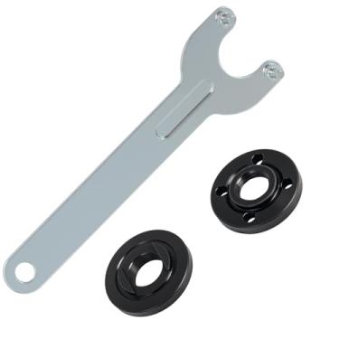 Imagem de Chave inglesa de ângulo de flange Podoy Grinder para parafuso de metal compatível com Dewalt Milwaukee Makita 193465-4 Bosch Black & Decker Ryobi 11,4 cm 5/8-11