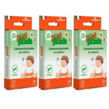 Imagem de Kit 3 Post Picada Coceira Pernilongo Babydeas Adesivo Calmante