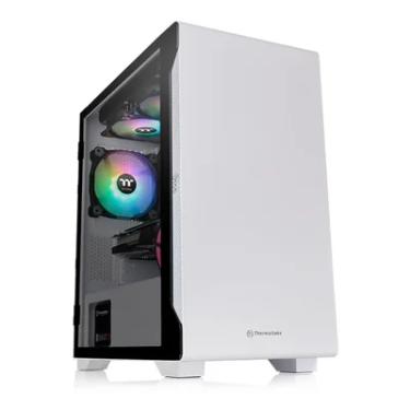 Imagem de Gabinete, Thermaltake, Versa S100, Tg Snow/spcc/temp.glass*1, Ca-1q9-00s6wn-00 #