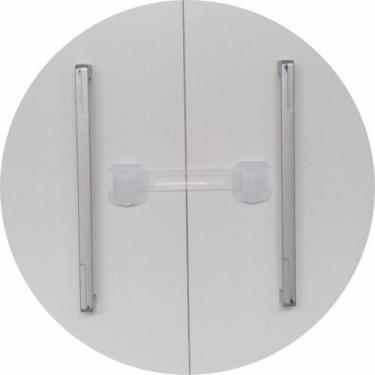 Imagem de Kit 10 Trava Armario Proteção Bebe Criança Modelo Gaveta  - Zipp