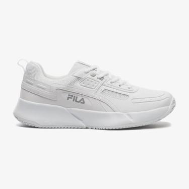 Imagem de Tenis Fila Precision Feminino, White/Alloy, 37