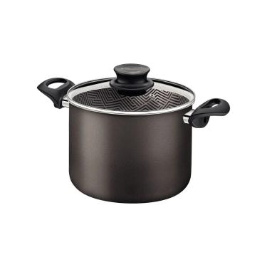 Imagem de Caldeirão Paris em Alumínio com Tampa de Vidro 18 cm 3,1 L Tramontina