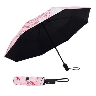 Imagem de Guarda-chuva de viagem SY COMPACT à prova de vento automático rosa