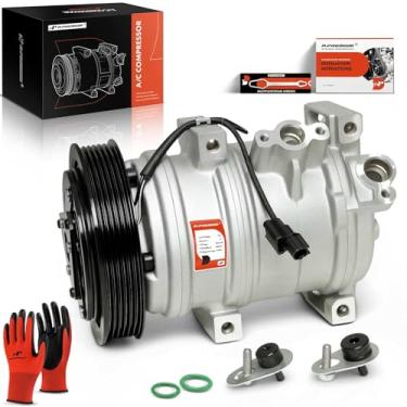 Imagem de A-Premium Compressor De Ar Condicionado Com Embreagem Compatível Acura Mdx 2007-2013, Zdx 2010-2013 E Honda Odyssey 2008-2017, Pilot 2008-2015, Ridgeline 2009-2014