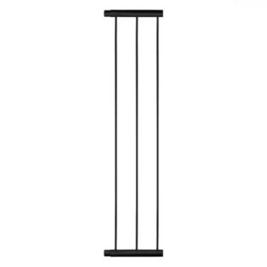 Imagem de Extensor Prolongador De 15x70 Cm Para Portão Grade Pet Altura 80 Preto