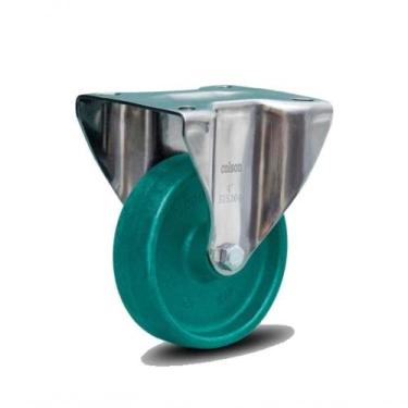 Imagem de Rodizio Alta Temperatura Inox 3 Pol. Base Fixa 230ºc - COLSON