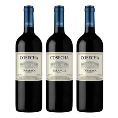 Imagem de Kit 3 Vinhos Tinto Tarapacá Cosecha Merlot 750ml