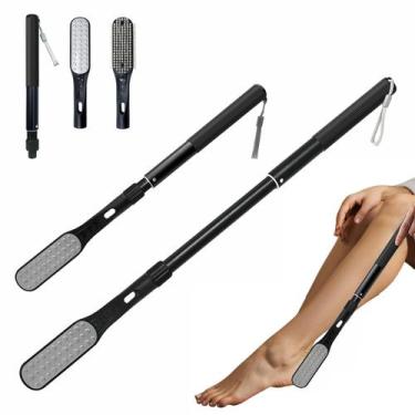 Imagem de Escova de limpeza de dedos Gobiteli Long Handle com esfregão de pés