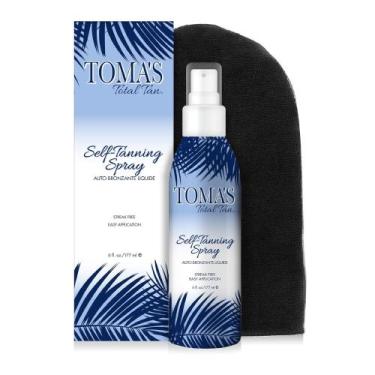 Imagem de Spray líquido bronzeador sem sol Toma's Total Tan 180 ml - TOMAS TOTAL